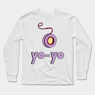 This is a YO-YO Long Sleeve T-Shirt